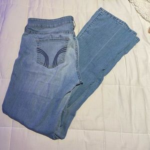 Hollister Light Wash Bootcut Jeans